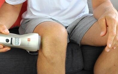 Osteosis physiotherapy of the knee joint