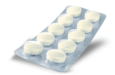 Tablets for the treatment of osteochondrosis.